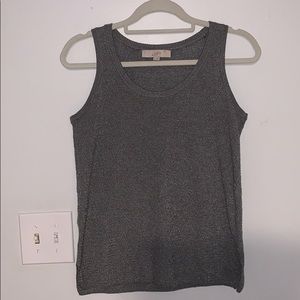 Grey LOFT Tank Top Size Small